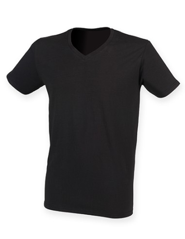 SFC-SF122-Mens Feel Good Stretch V-Neck T